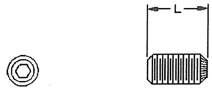 10-32 X 1/2 Set Screw